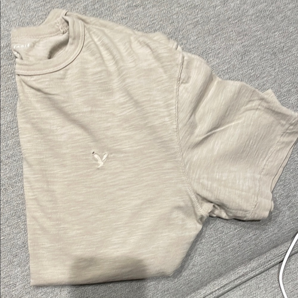 Men’s American Eagle Beige Super Soft Shirt